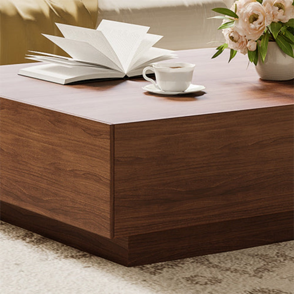 Veneer coffee table