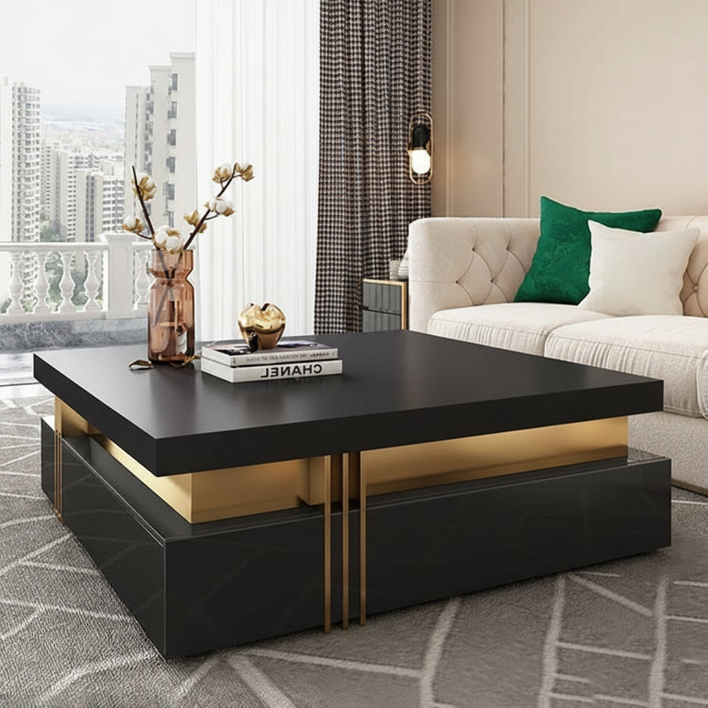 Trimied coffee table
