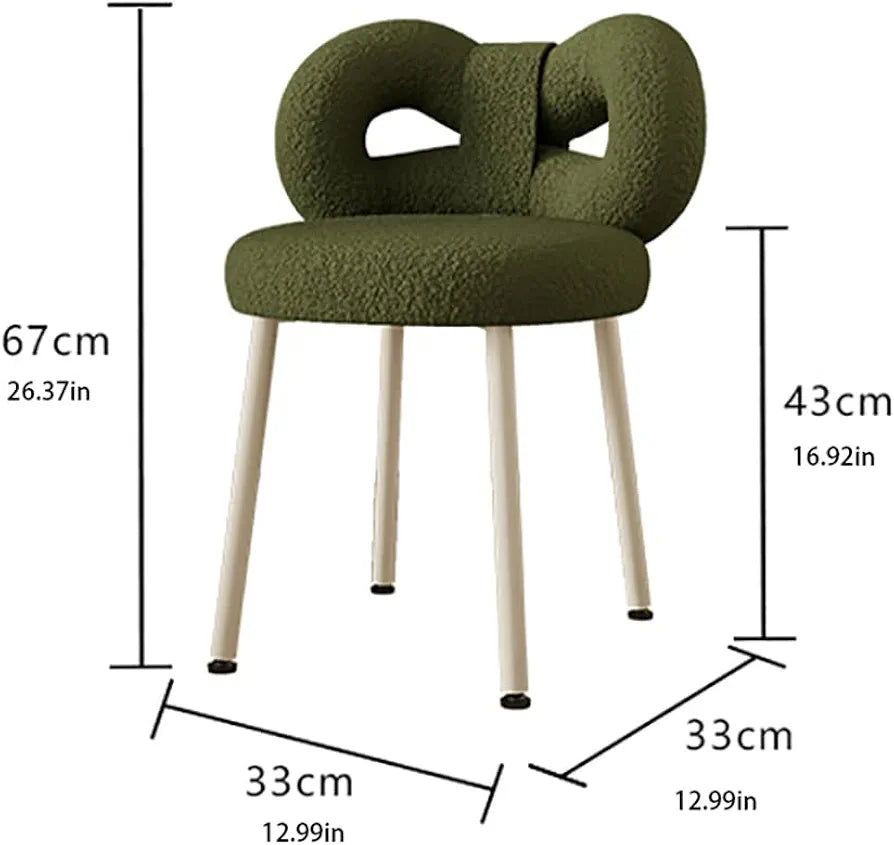 Bow vanity chair