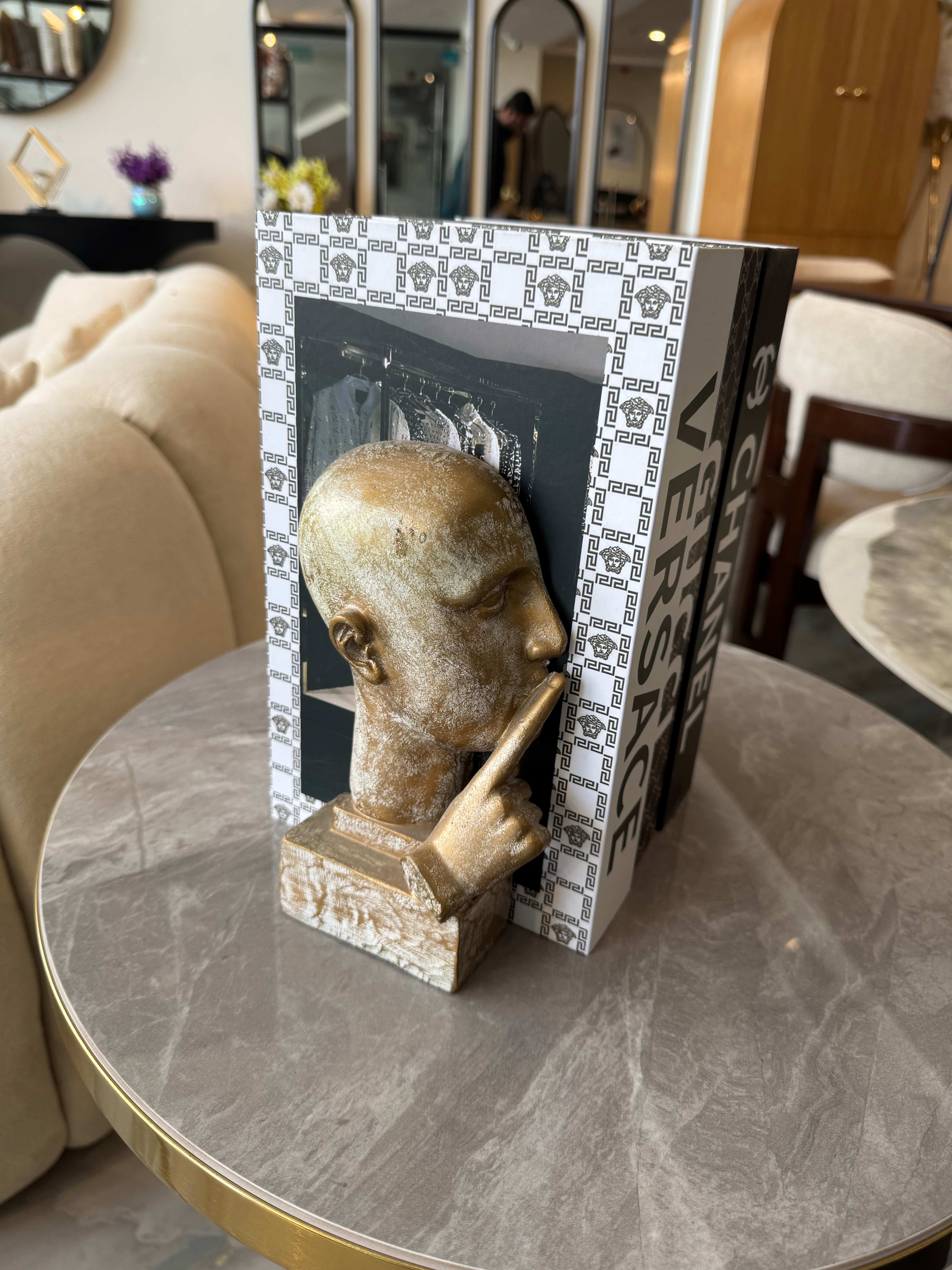 Book face ends