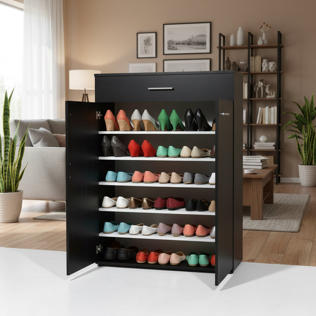 Zag shoe rack