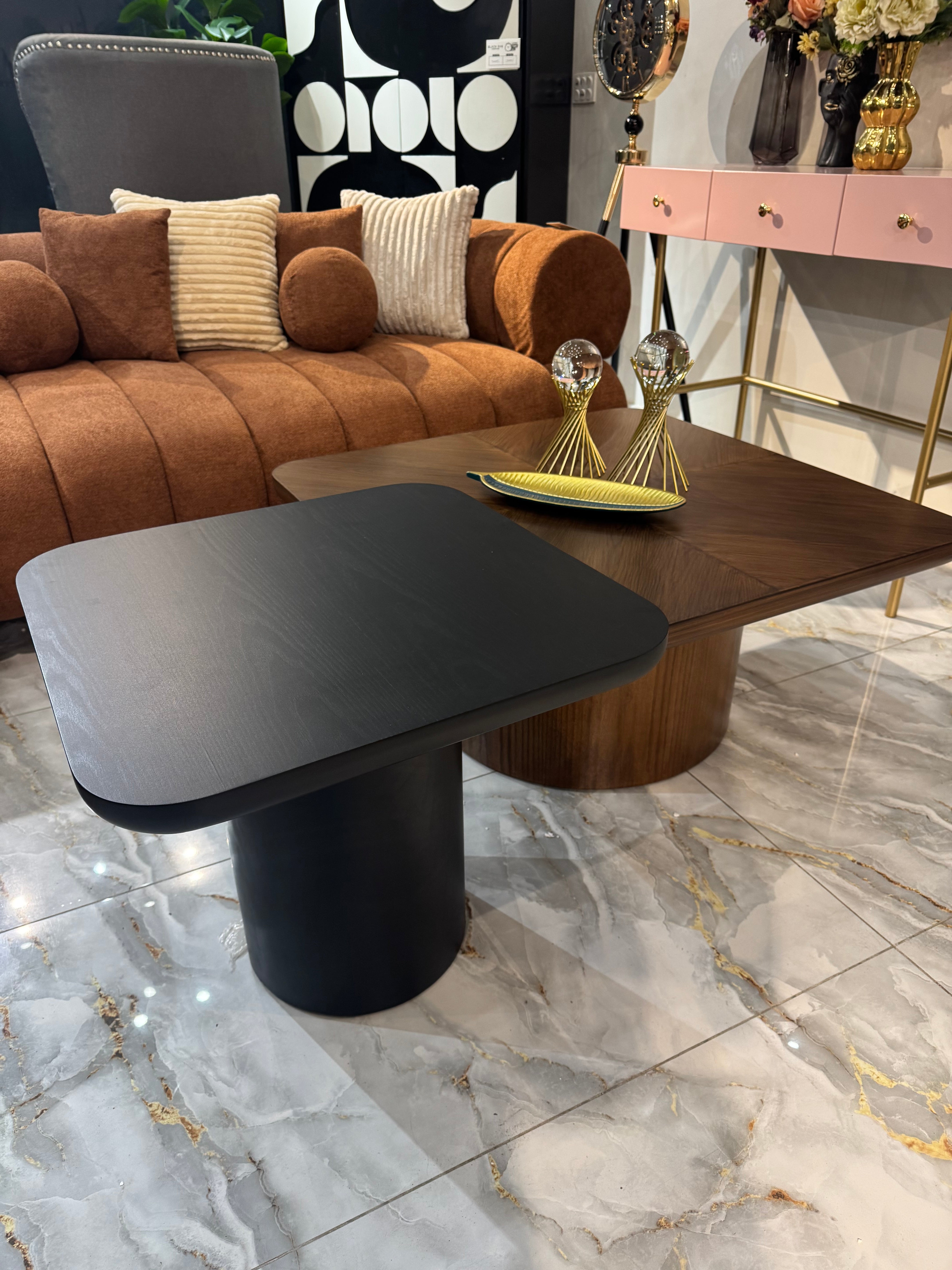 Retro square coffee tables