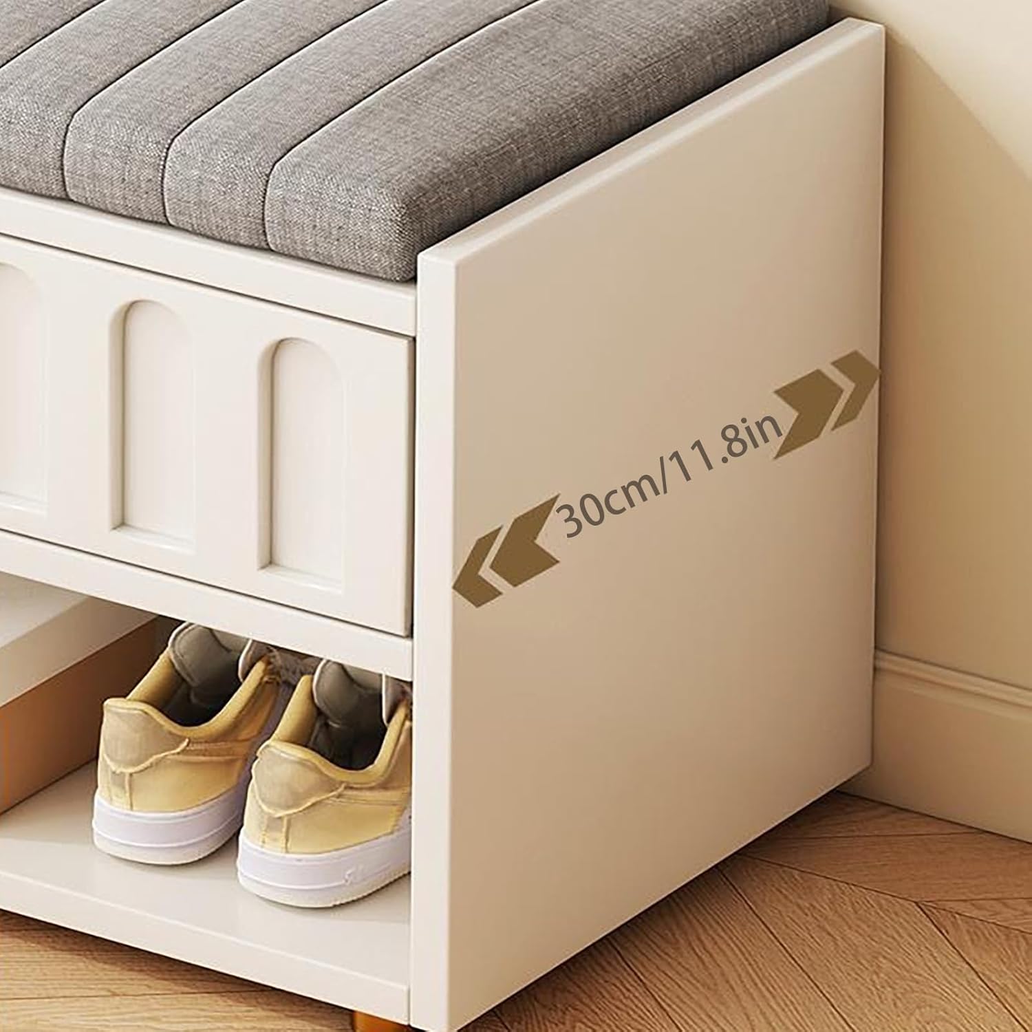 hugo luxury shoe rack