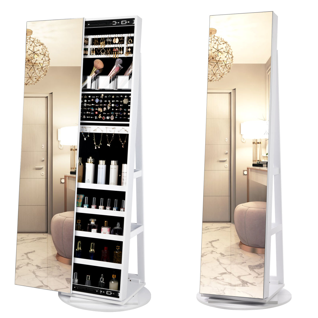 Bronze makeup vanity