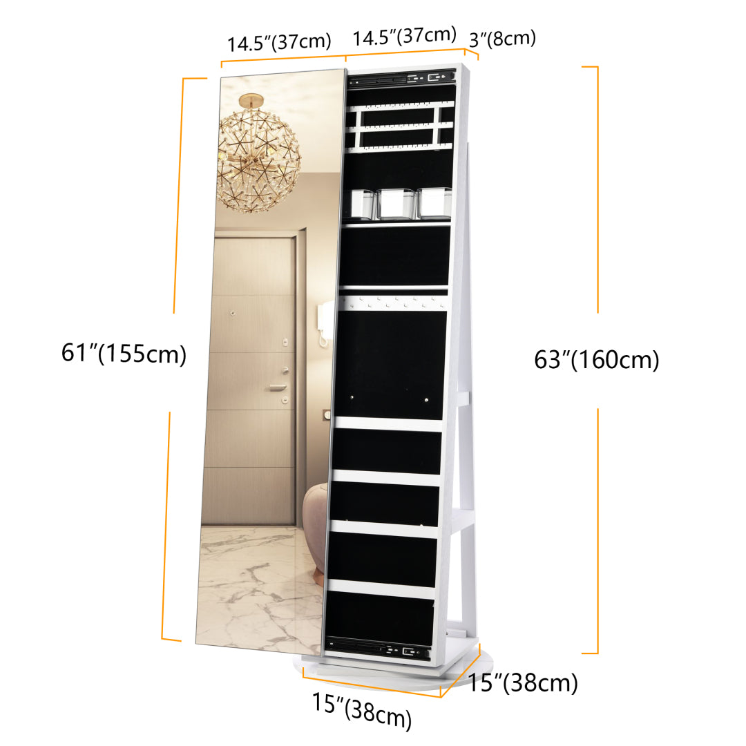 Bronze makeup vanity