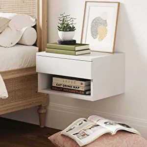 Cubby side table