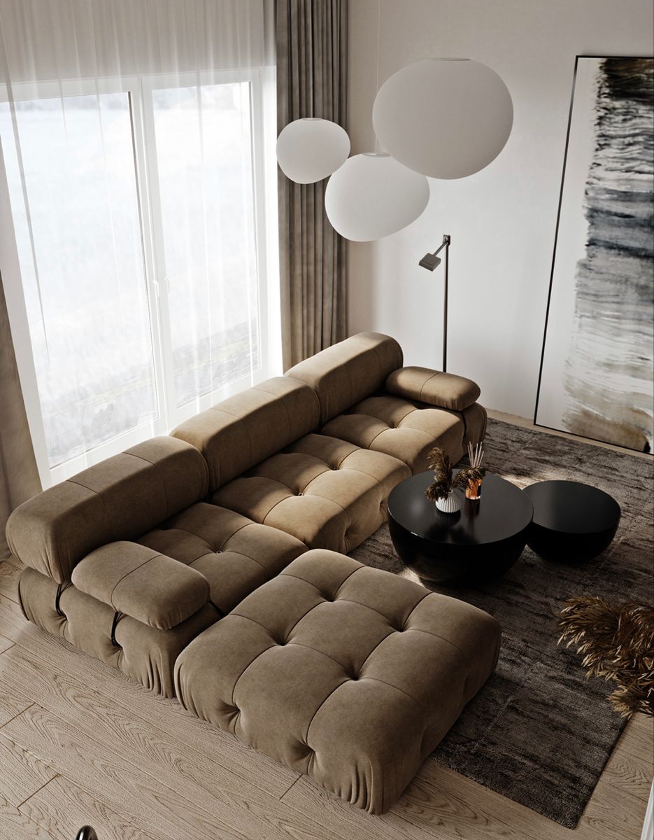 Termelia l shape sofa