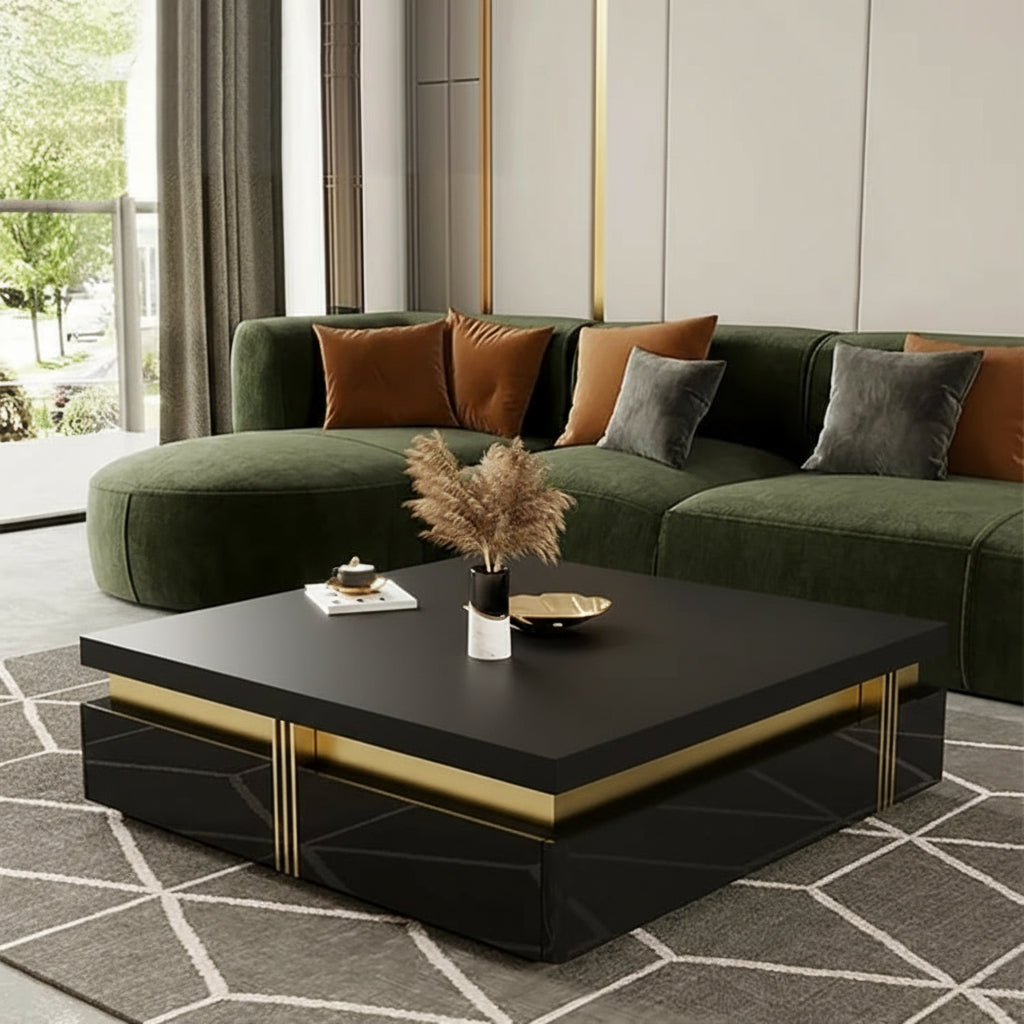 Trimied coffee table