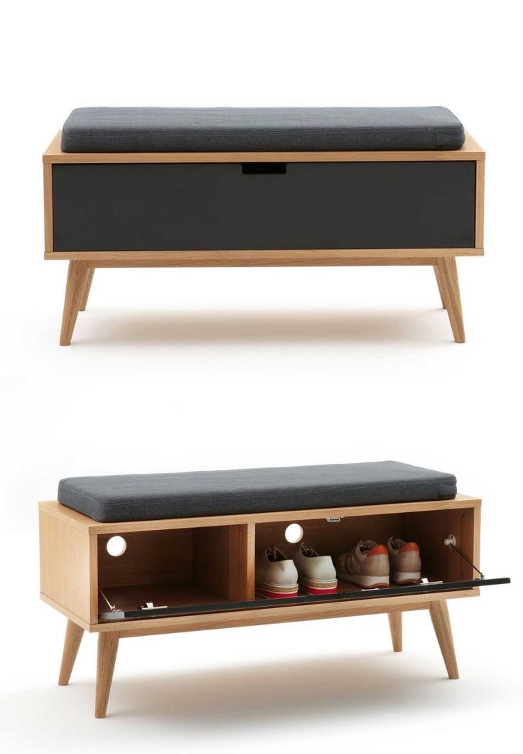 Shoe rack bench