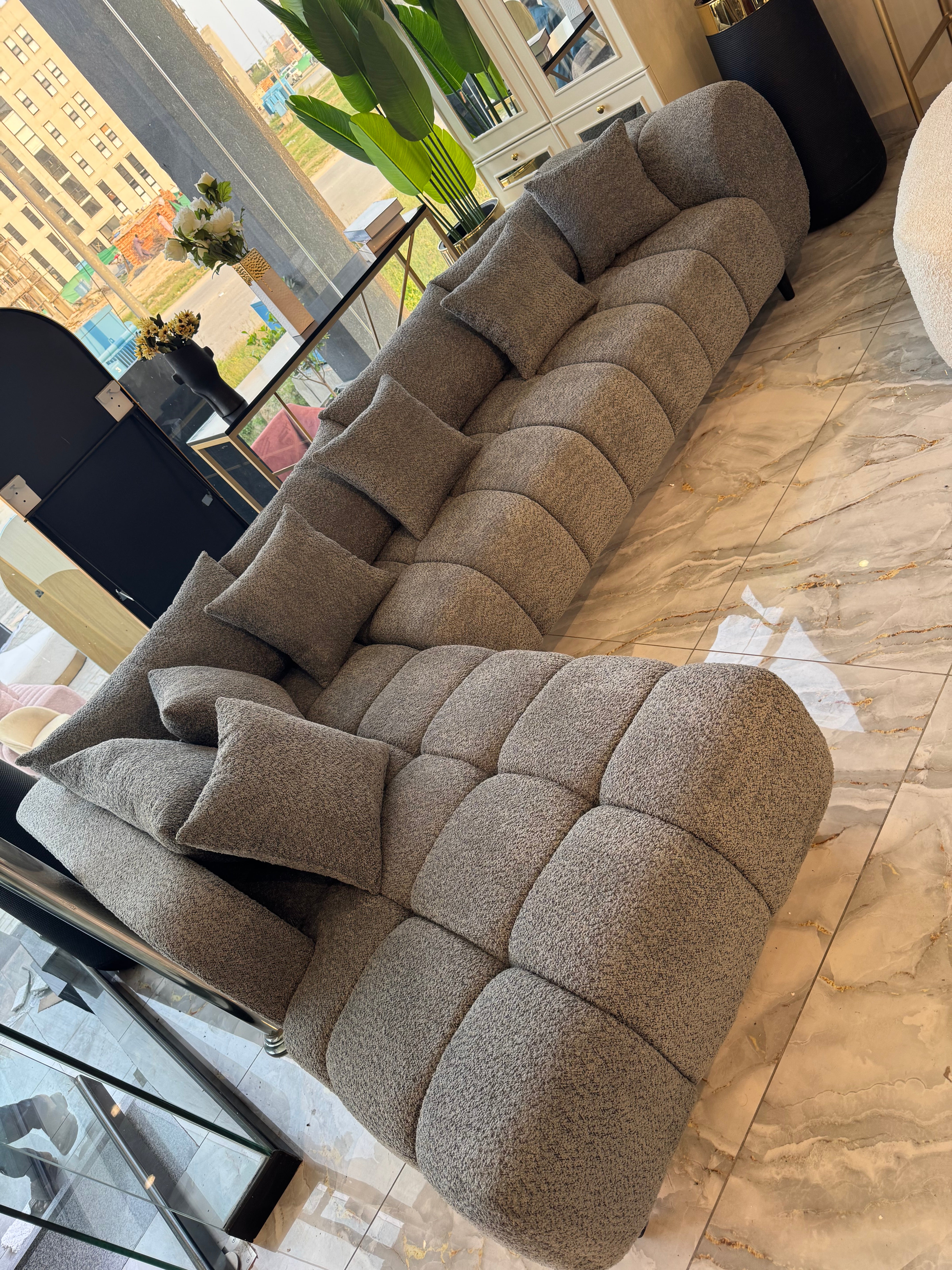 Marsha l shape sofa