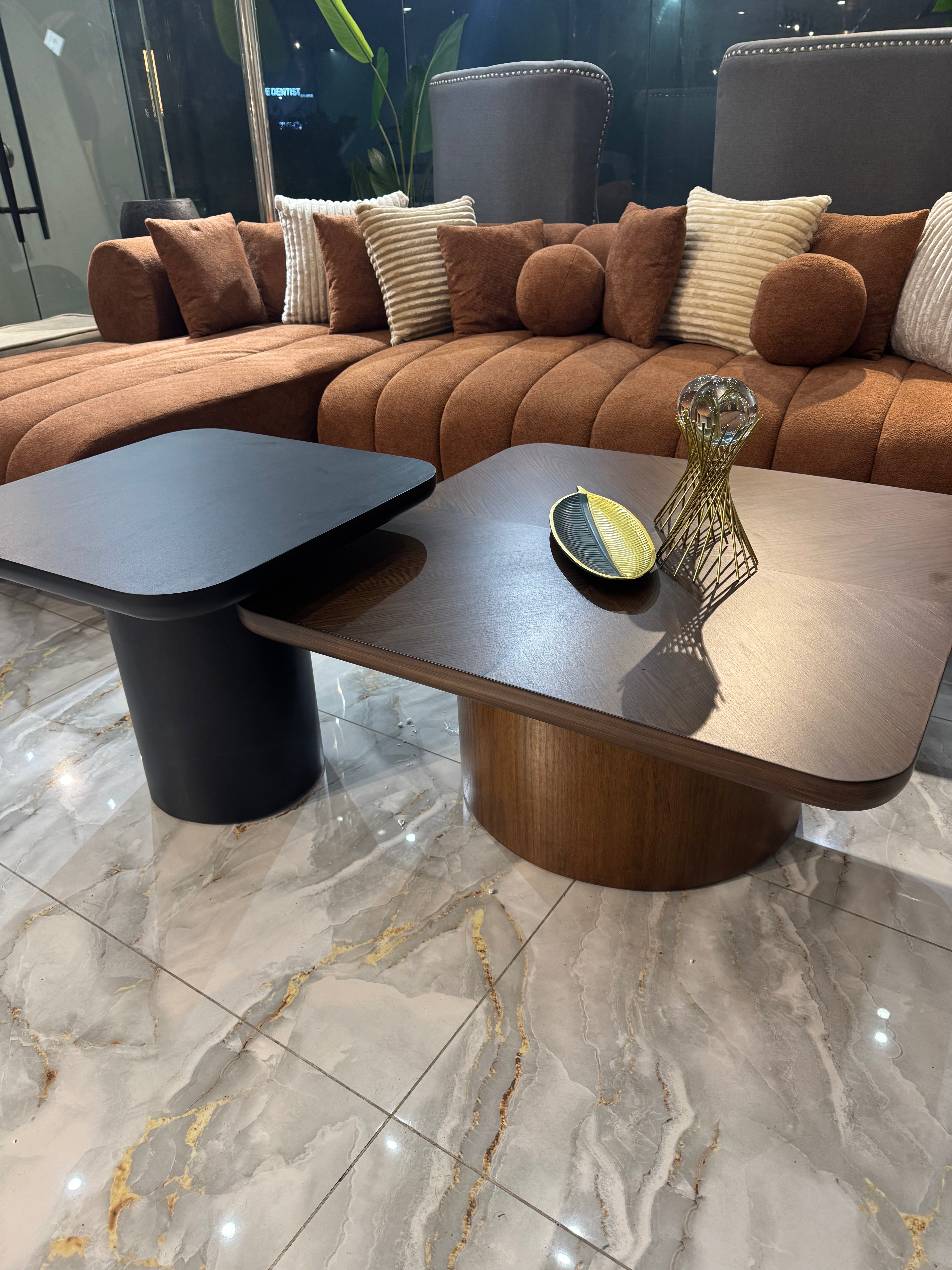 Retro square coffee tables