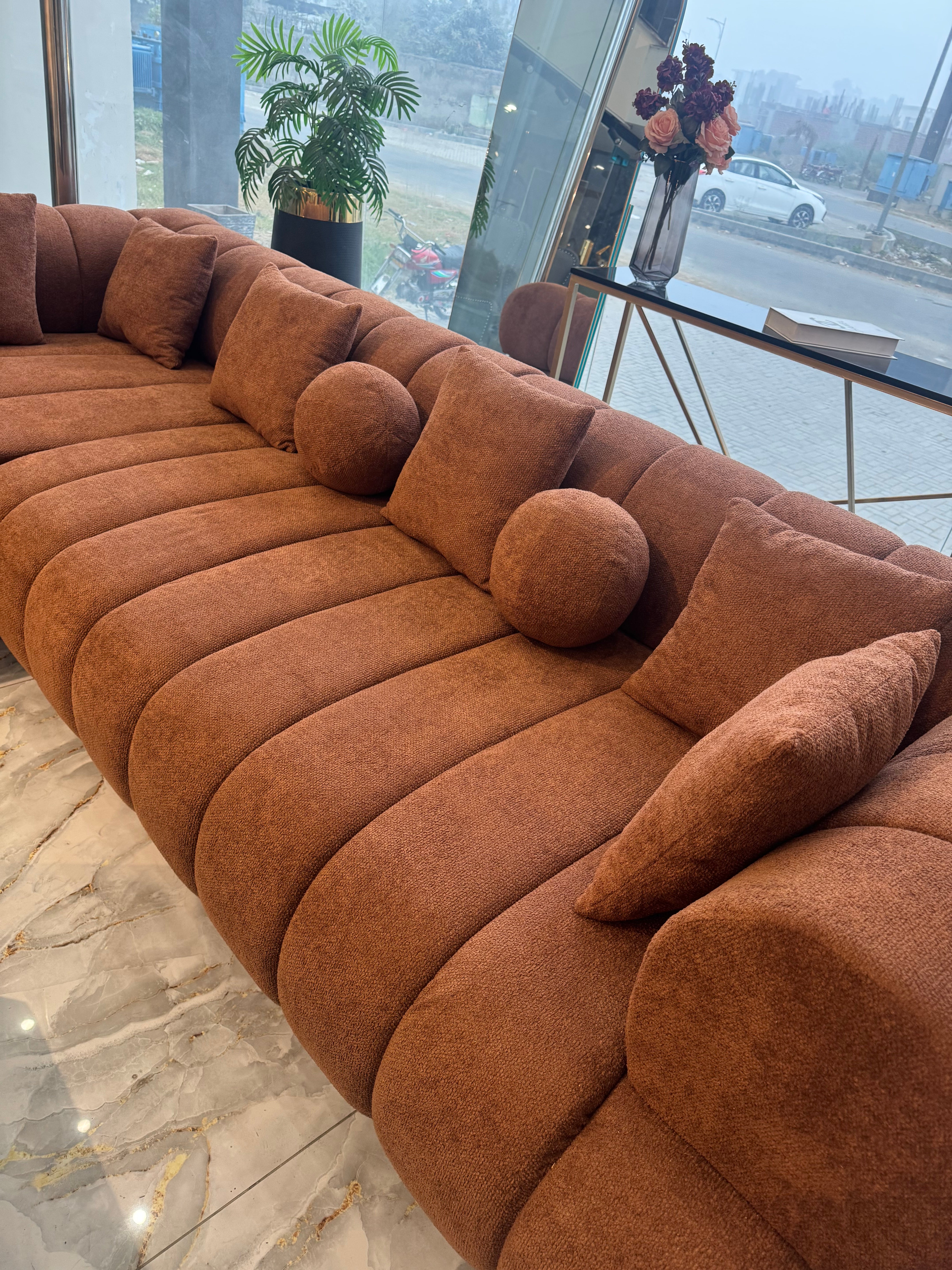 Alake l shape sofa