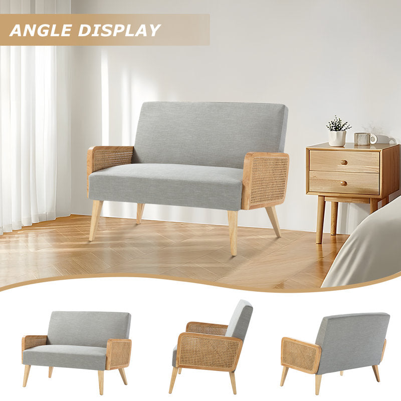 Arthena 43'' Upholstered Loveseat