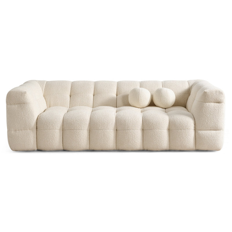Marshmallow 81" boucle sofa