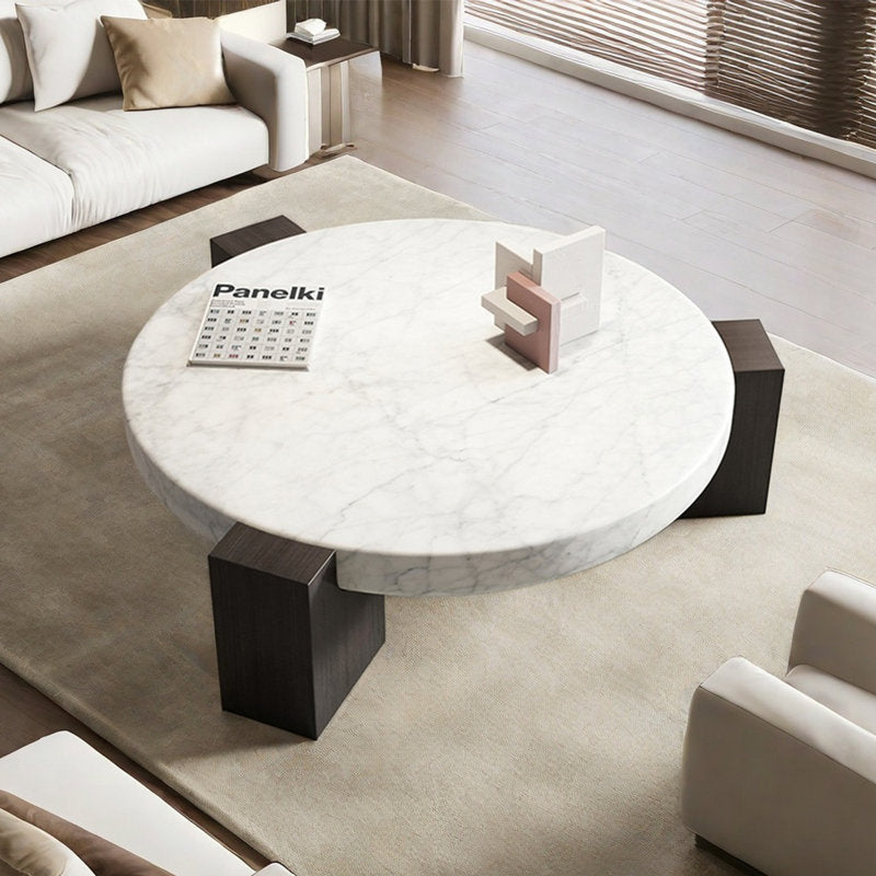 Creative round coffee table