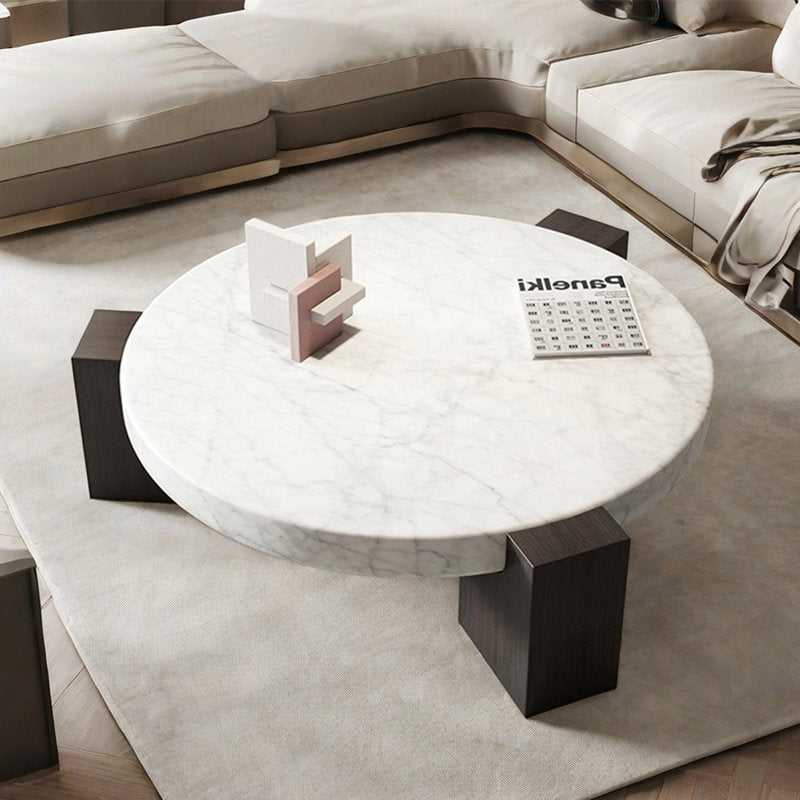 Creative round coffee table
