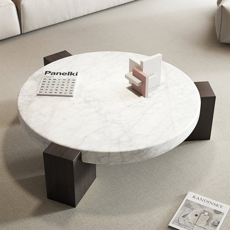 Creative round coffee table
