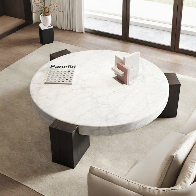 Creative round coffee table