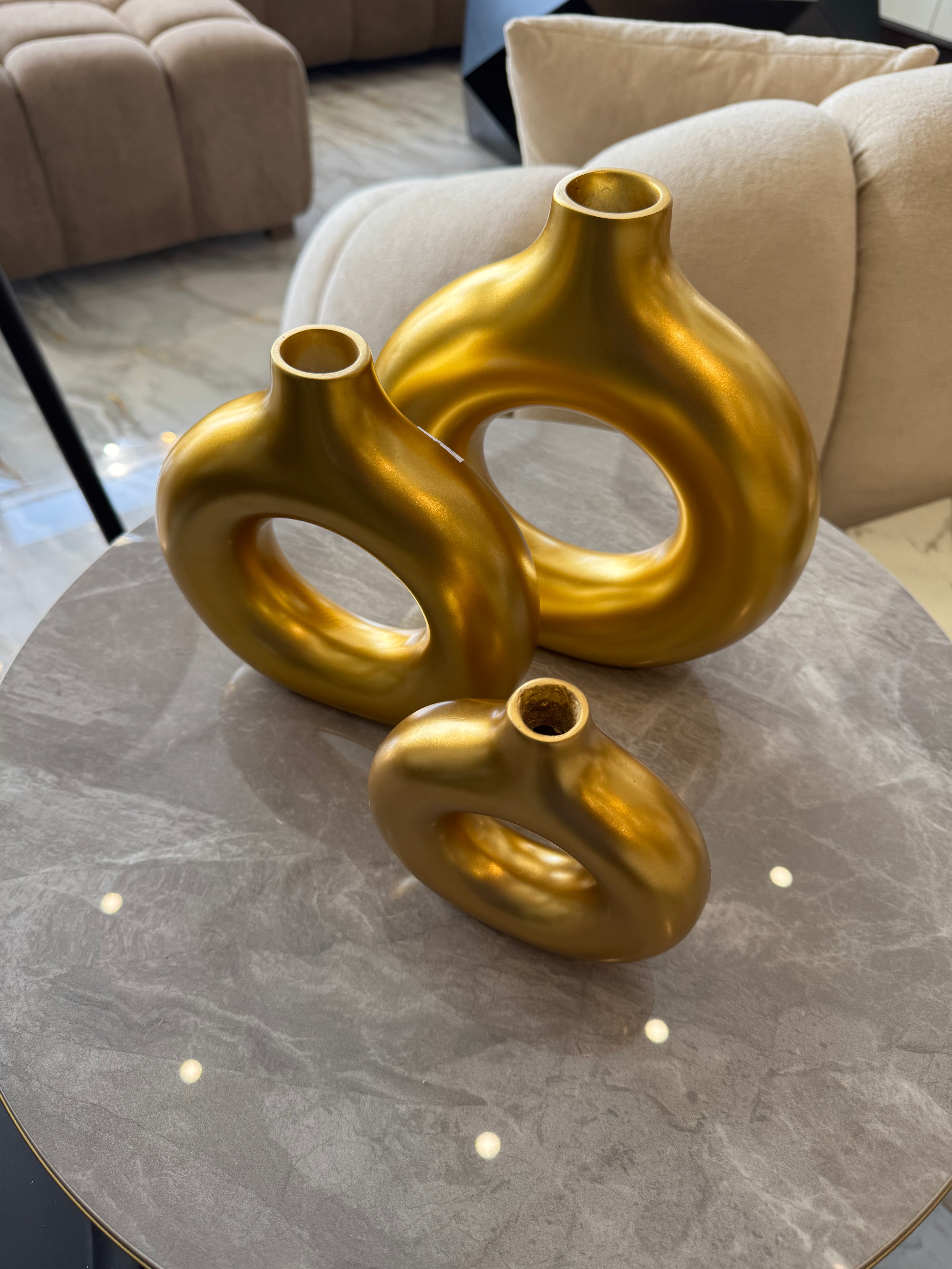 Vases set of 3 decor d2