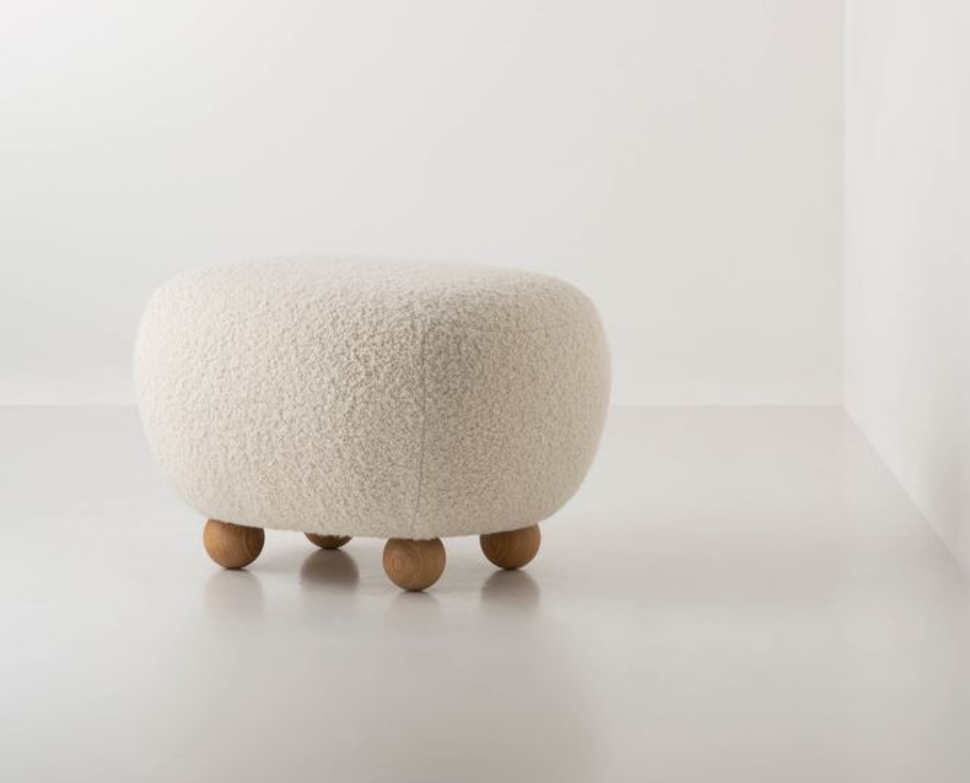 Bear ottoman