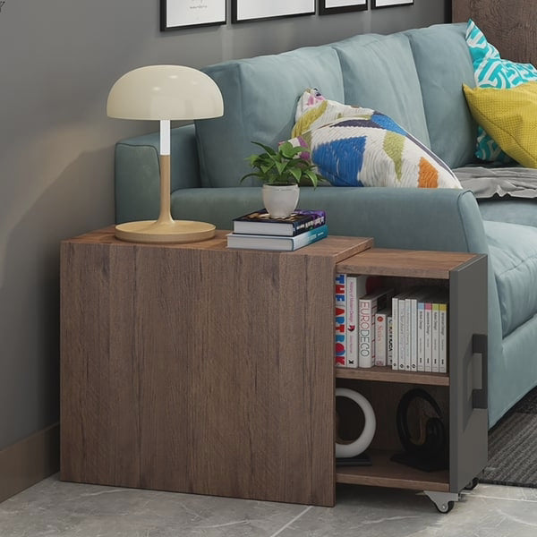 Devol end table with drawer