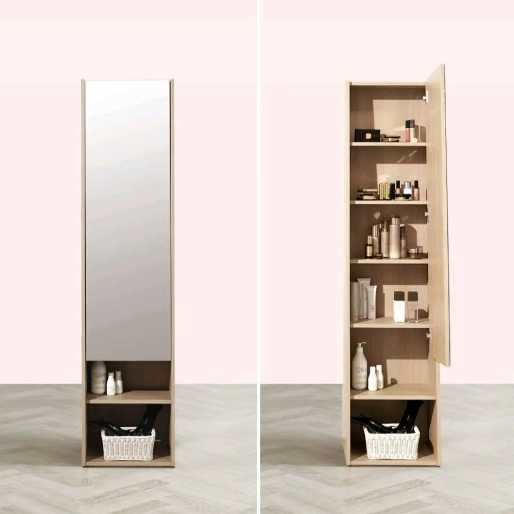 Sun storage mirror cabinet