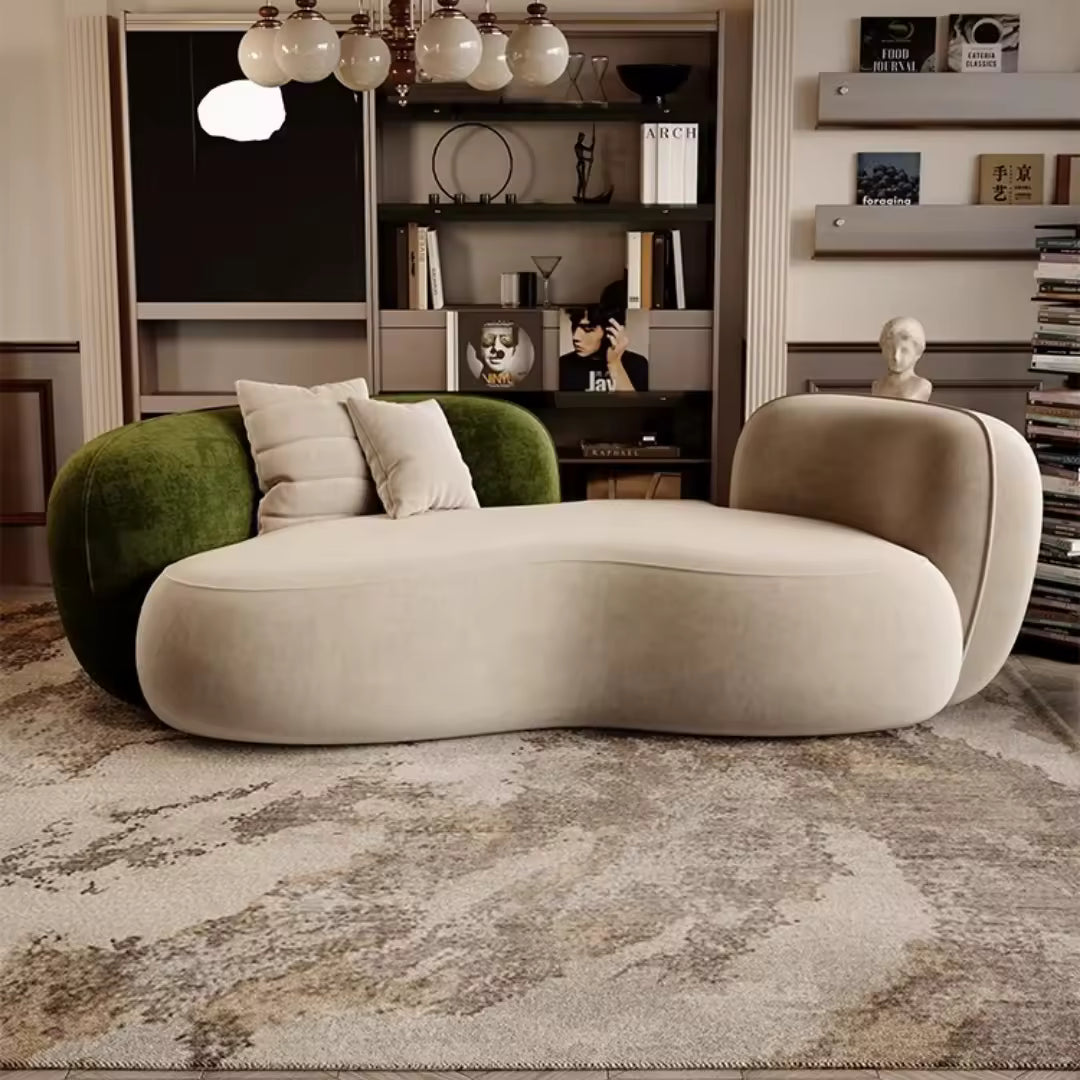 Abner curve sofa
