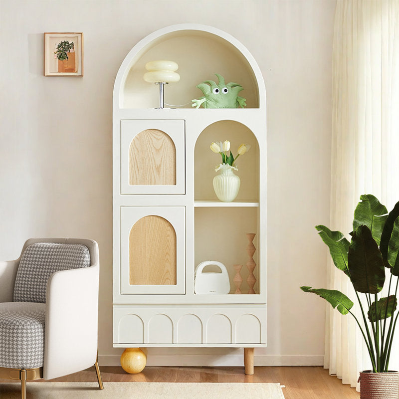 Ibex curved book case