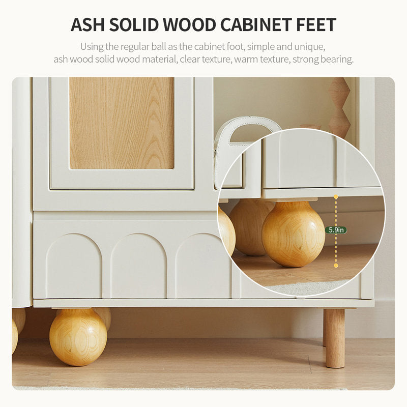 Ibex curved book case