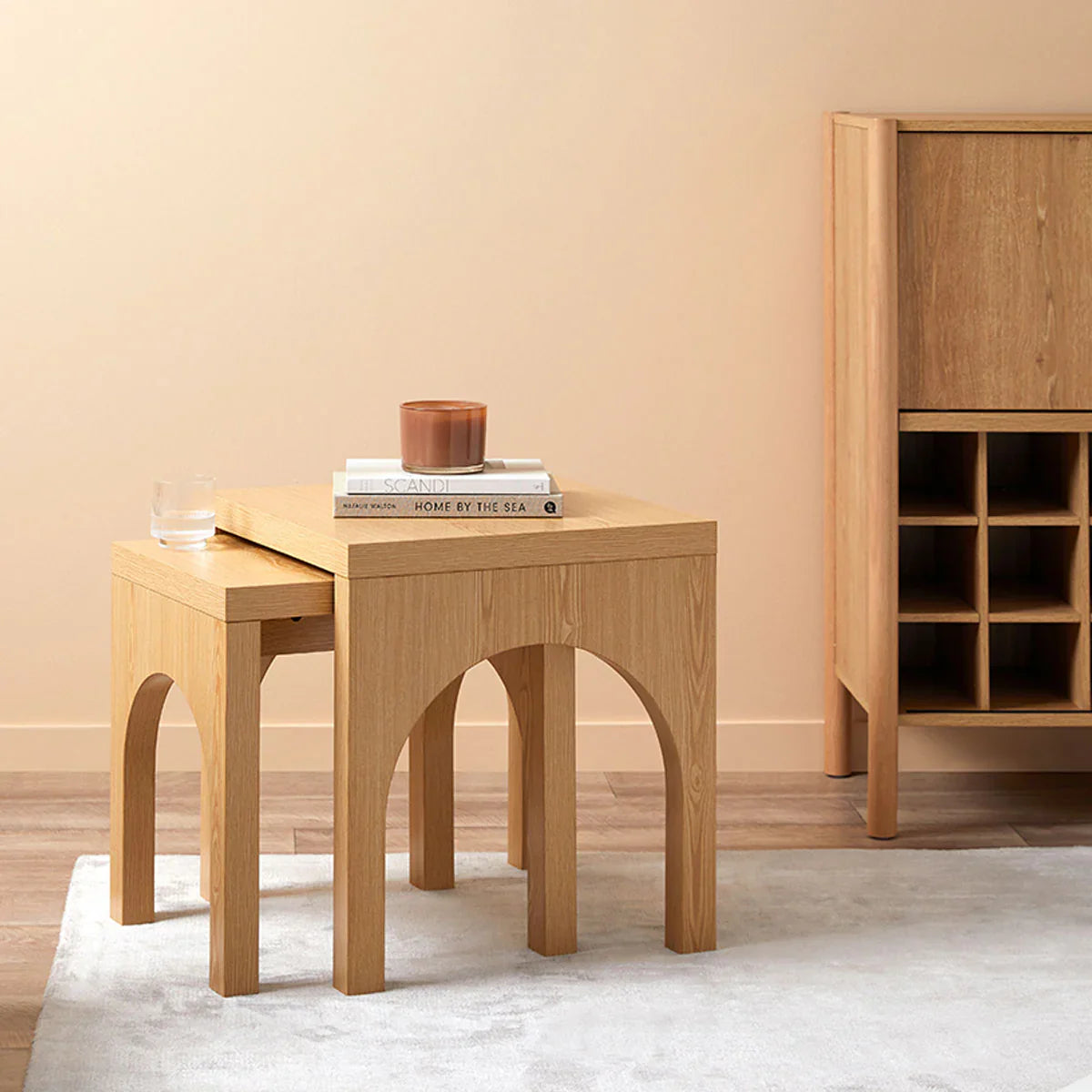 Arc Nesting Side Tables