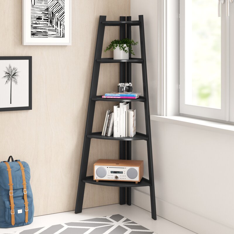 Tisha corner book rack