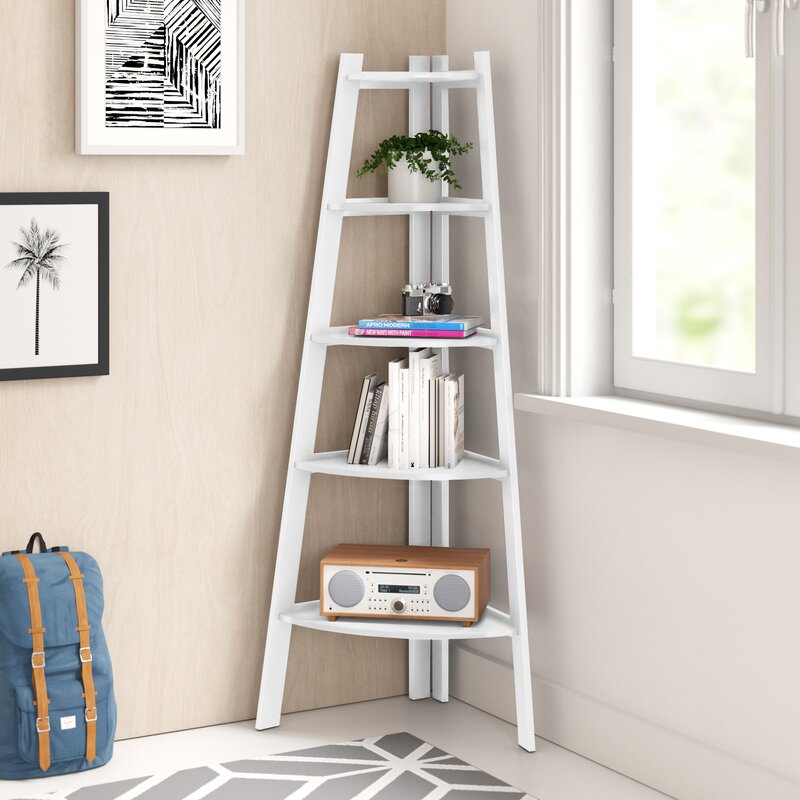 Tisha corner book rack