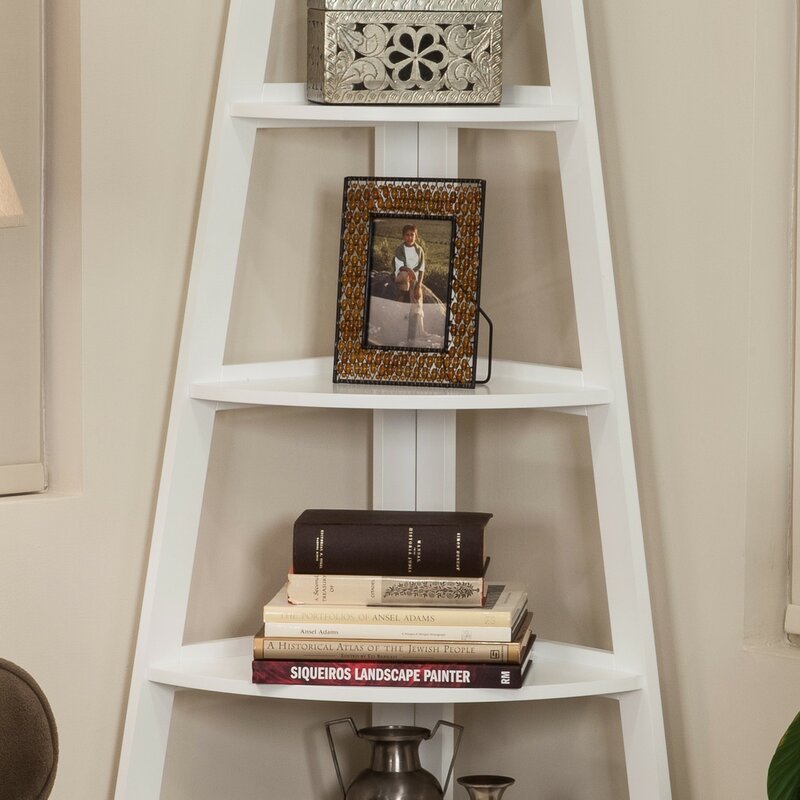 Tisha corner book rack
