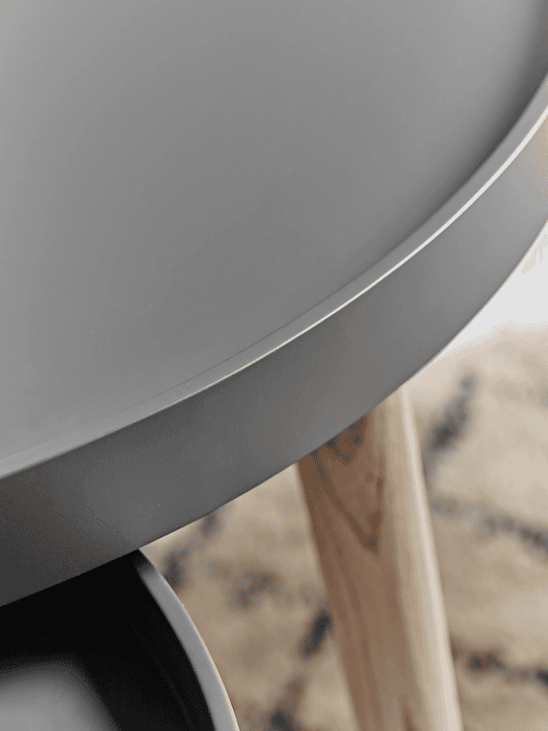 Mila nesting table dark grey