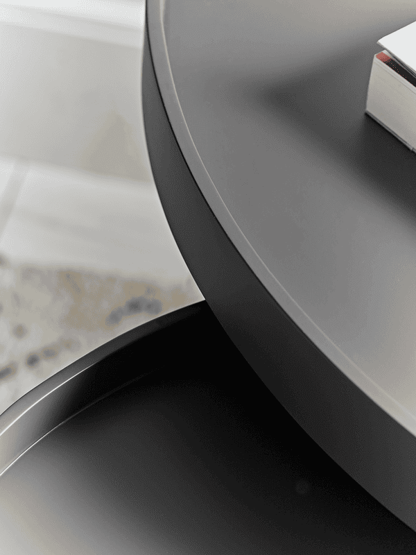 Mila nesting table dark grey