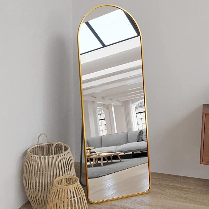 Simon gold mirror