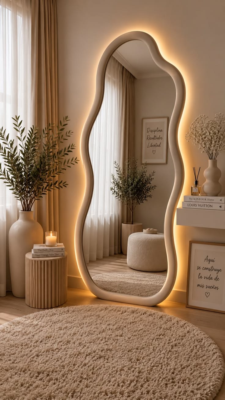 wavy pro light mirror