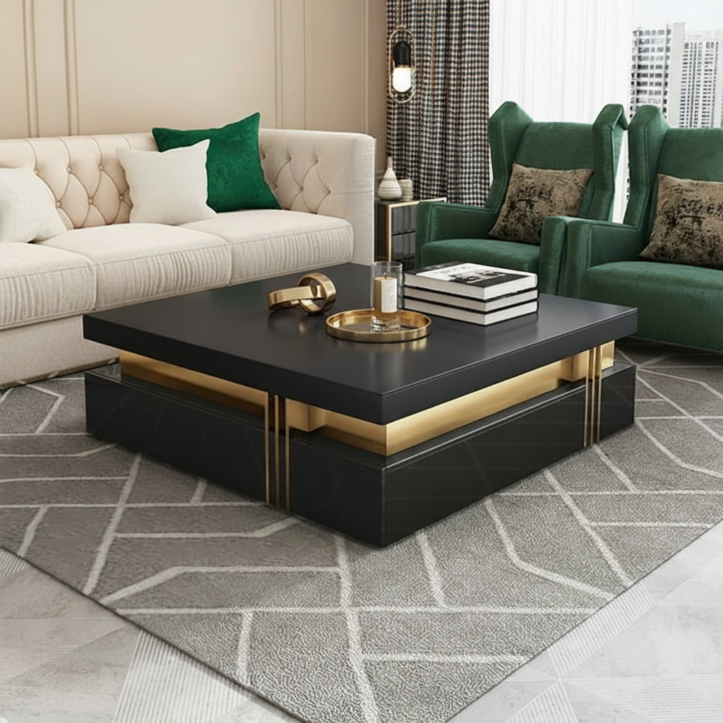 Trimied coffee table