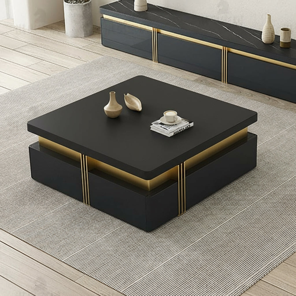 Trimied coffee table