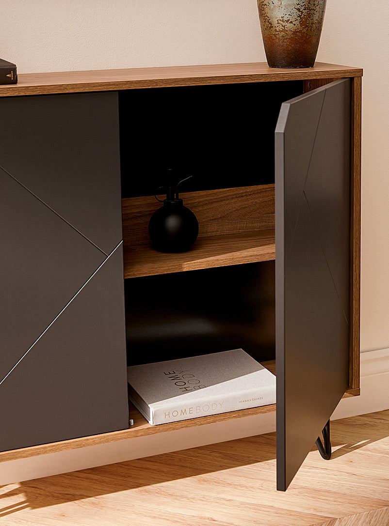 Grey modern storage unit