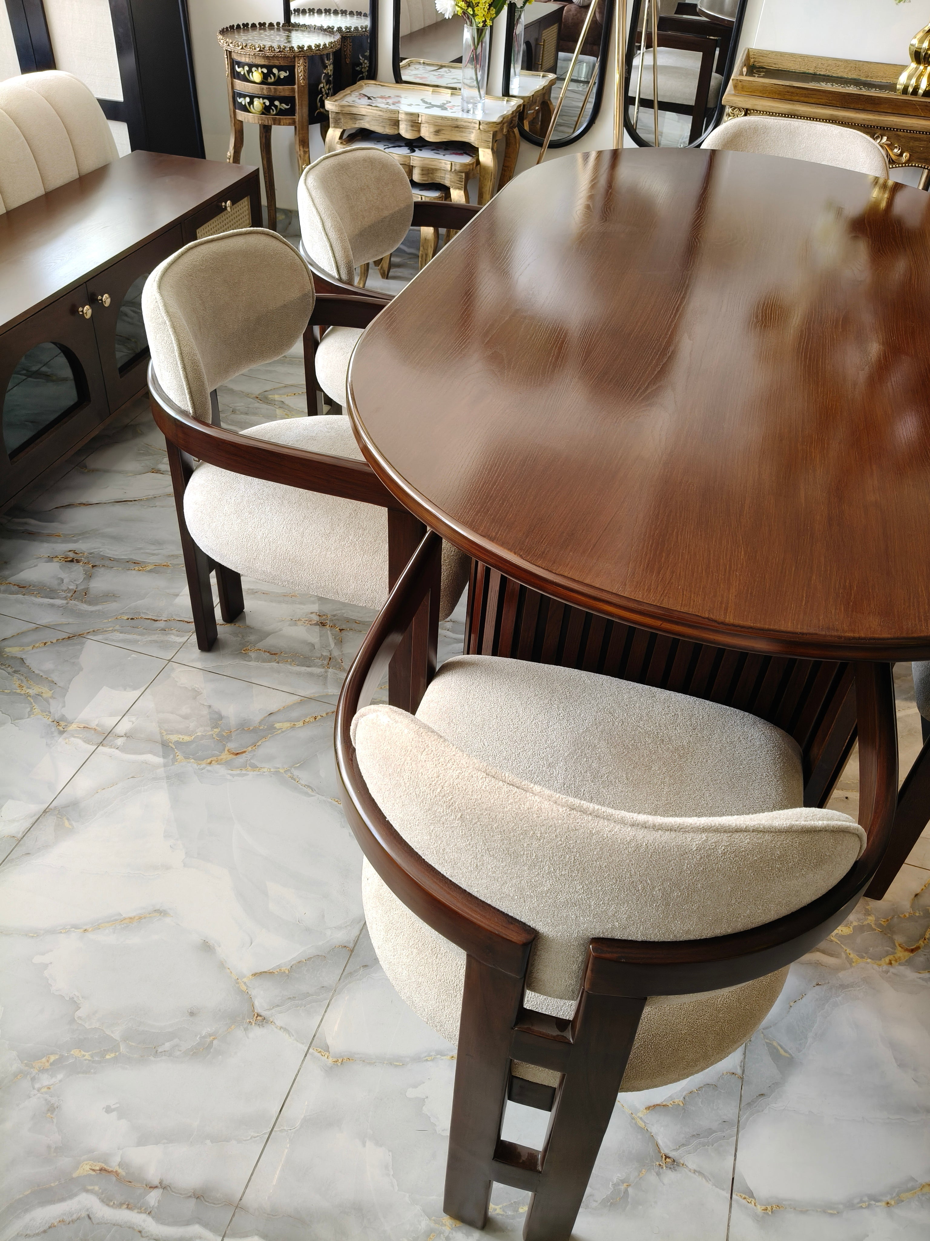 Salena dinning table – Blackoakfurniture.com