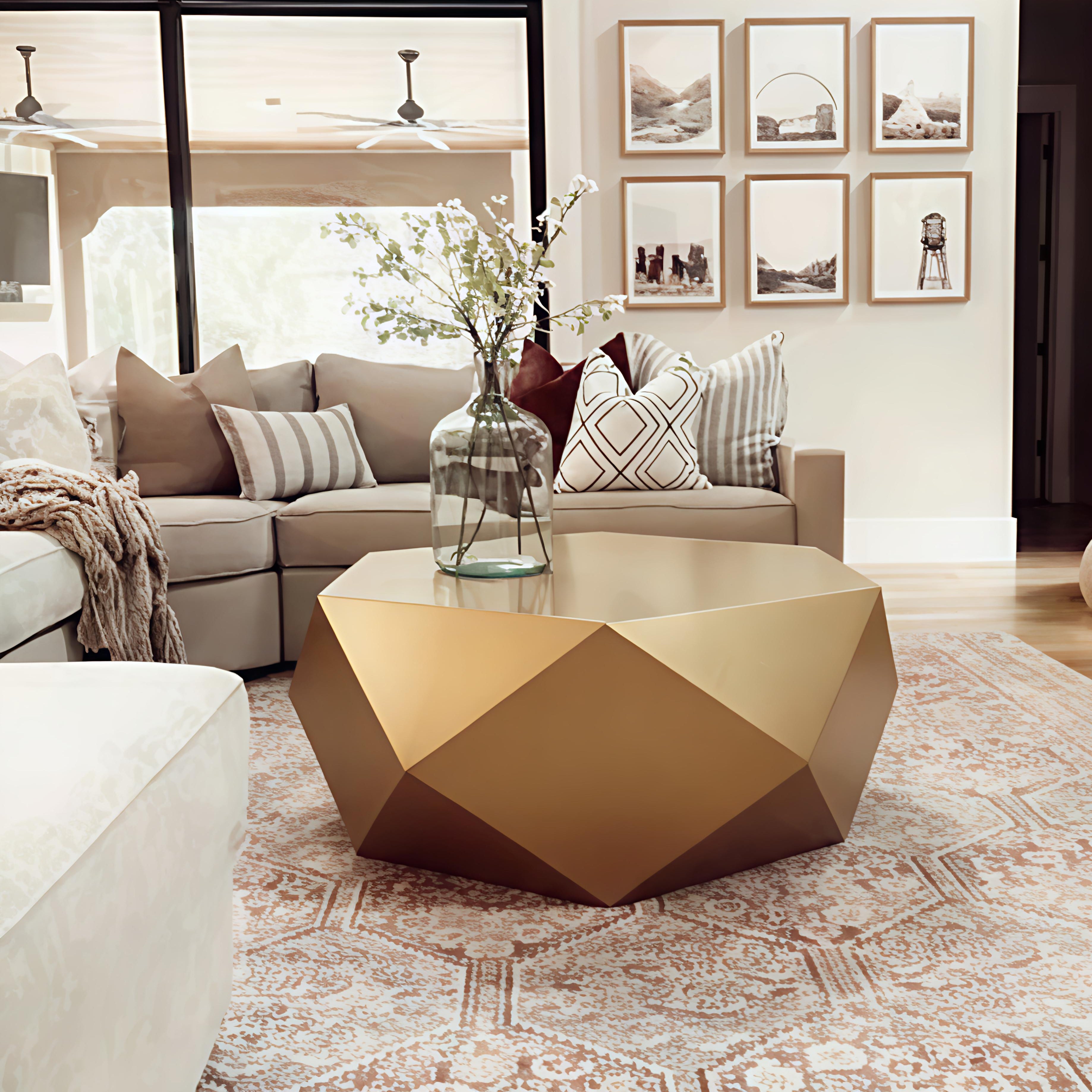 Diamond coffee table