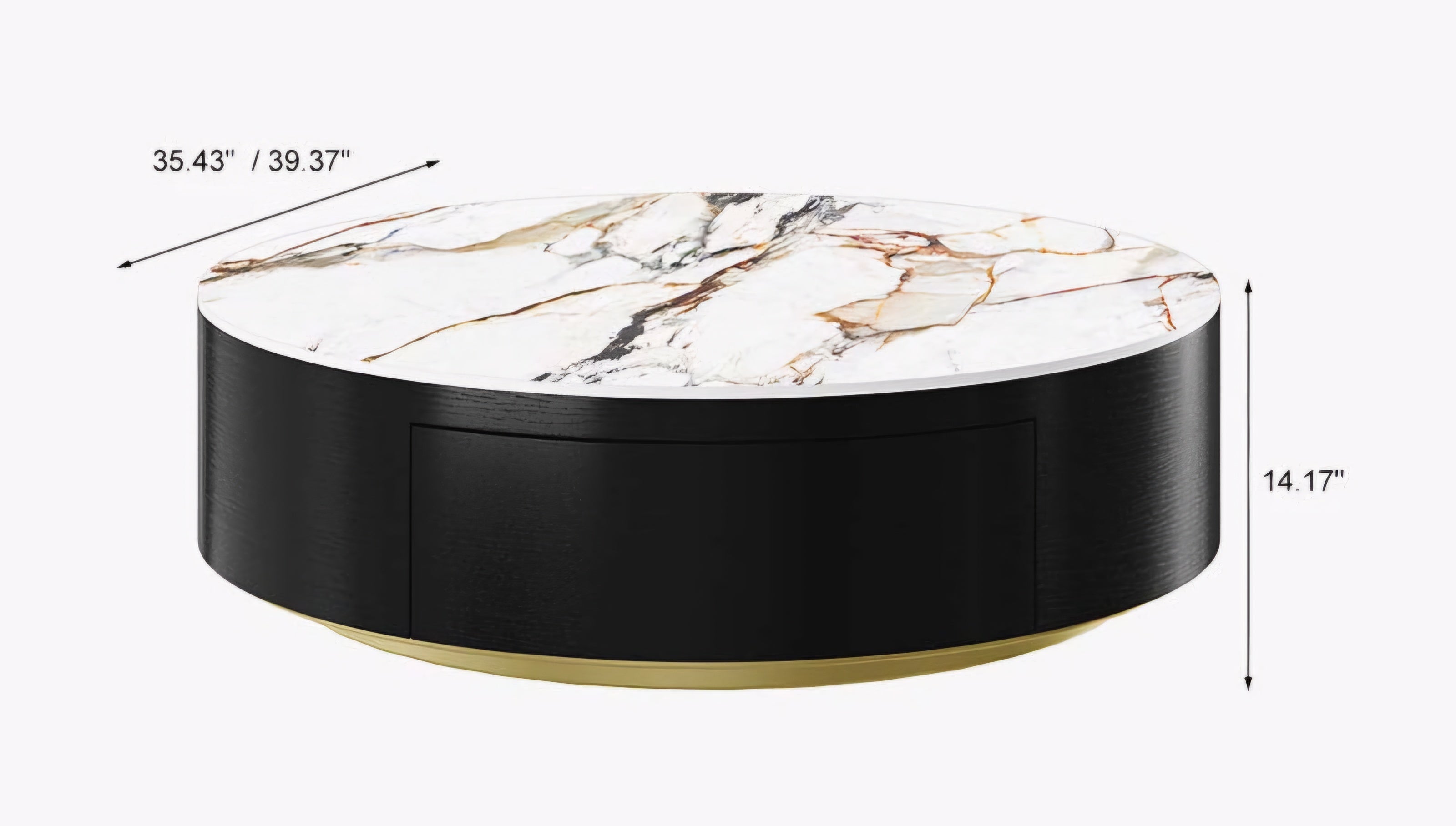 Jack drum coffee table