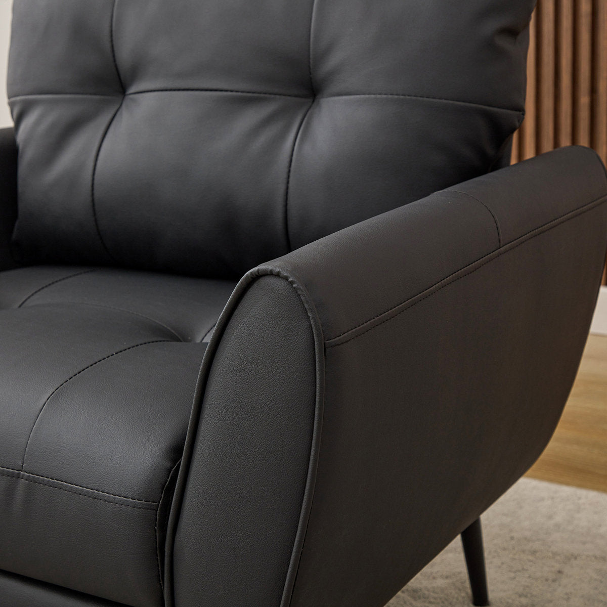 Oliver leather sofa chairs