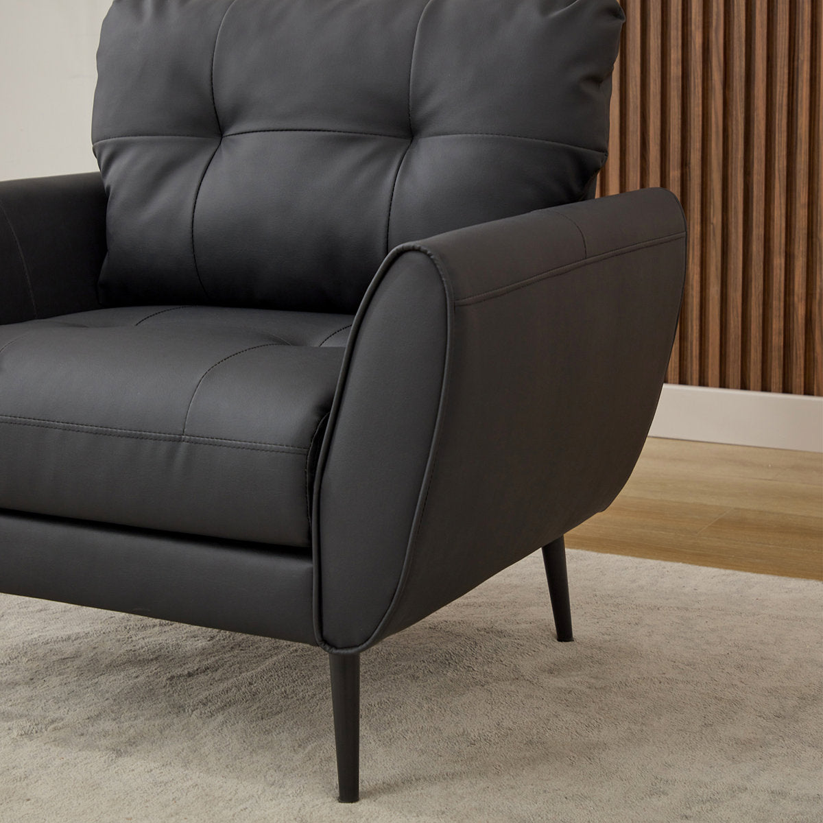 Oliver leather sofa chairs