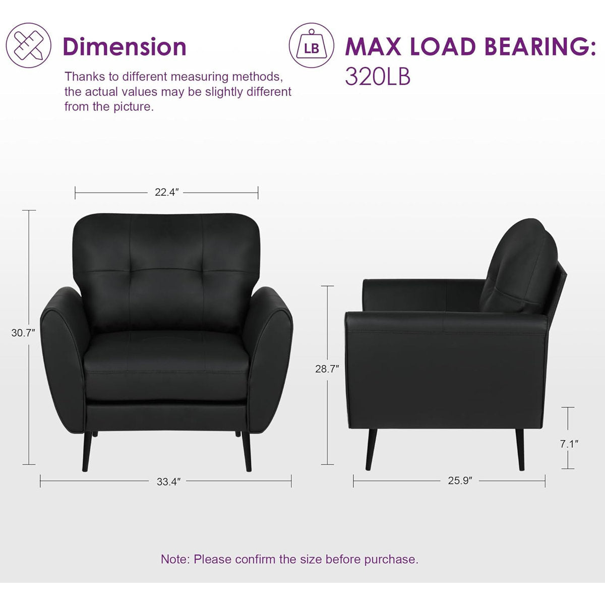 Oliver leather sofa chairs