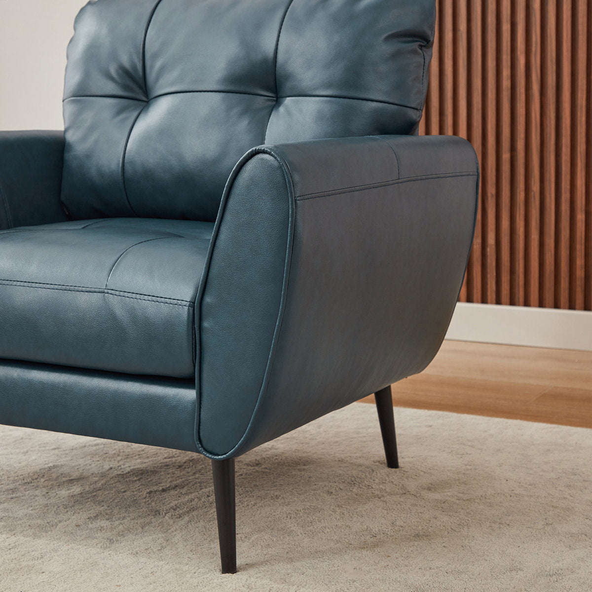 Oliver leather sofa chairs