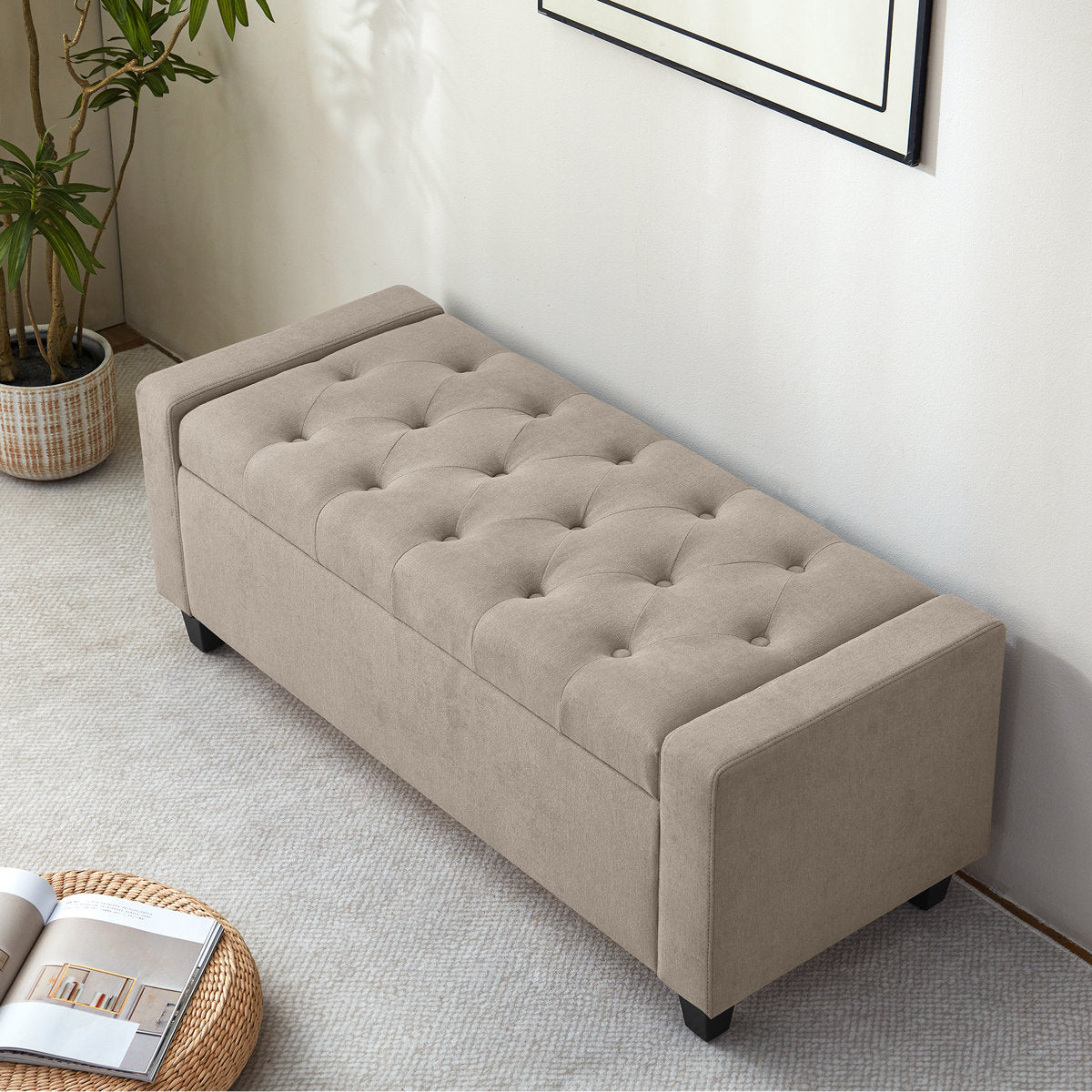 Kero storage bench