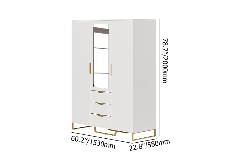 Almira large size wardrobe