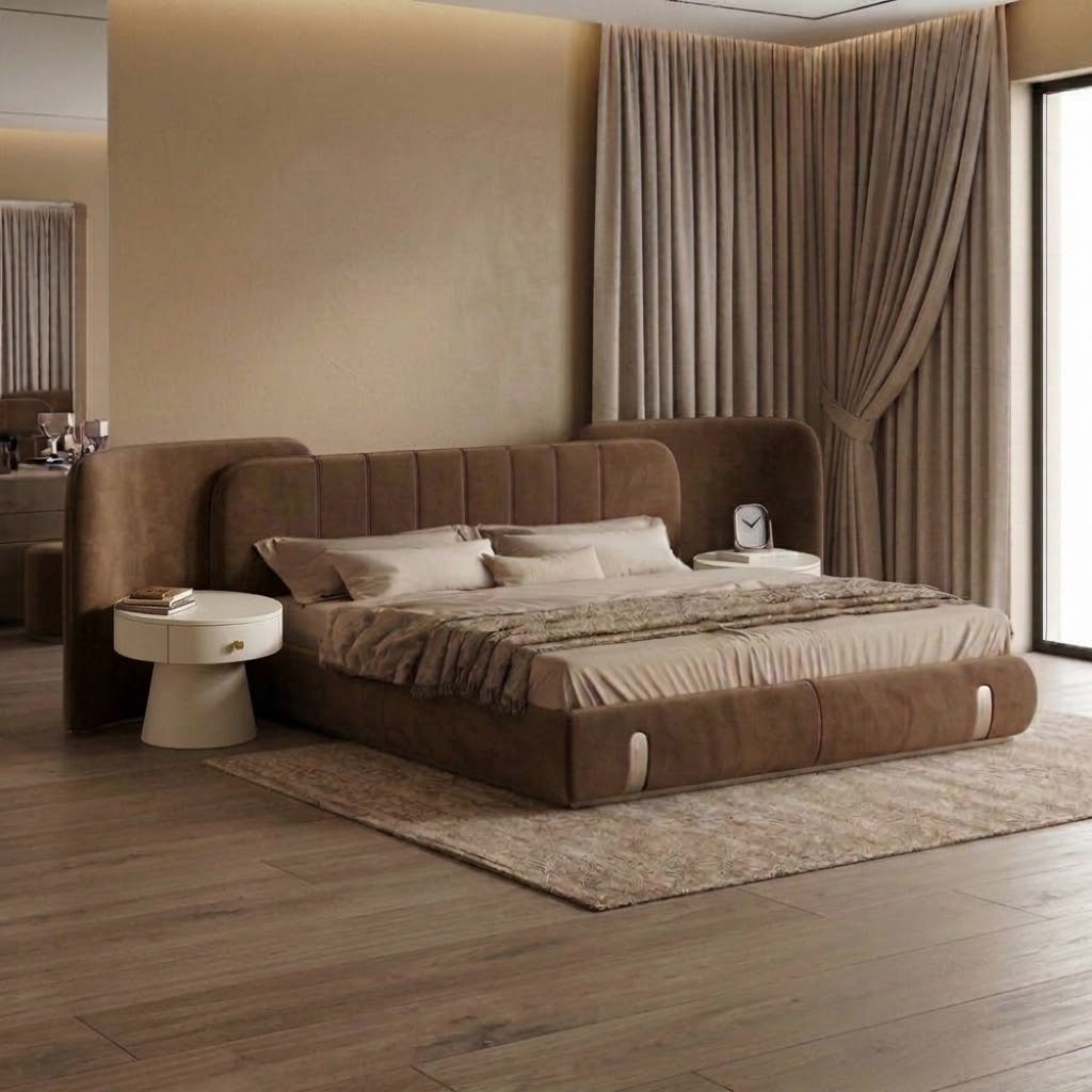 The Haven Curved Bed